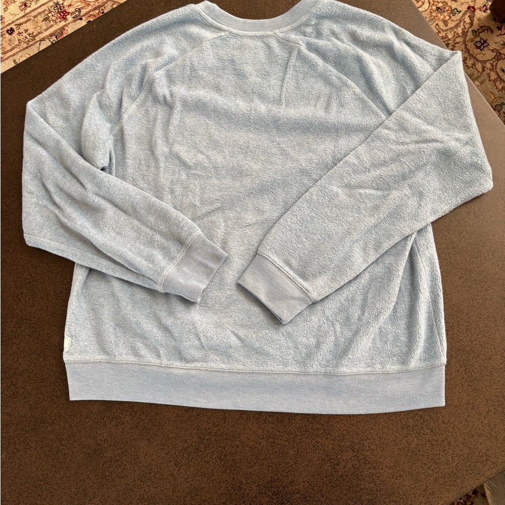Southern Tide Men's Soft Blue Crewneck Sweater - Picture 3 of 3